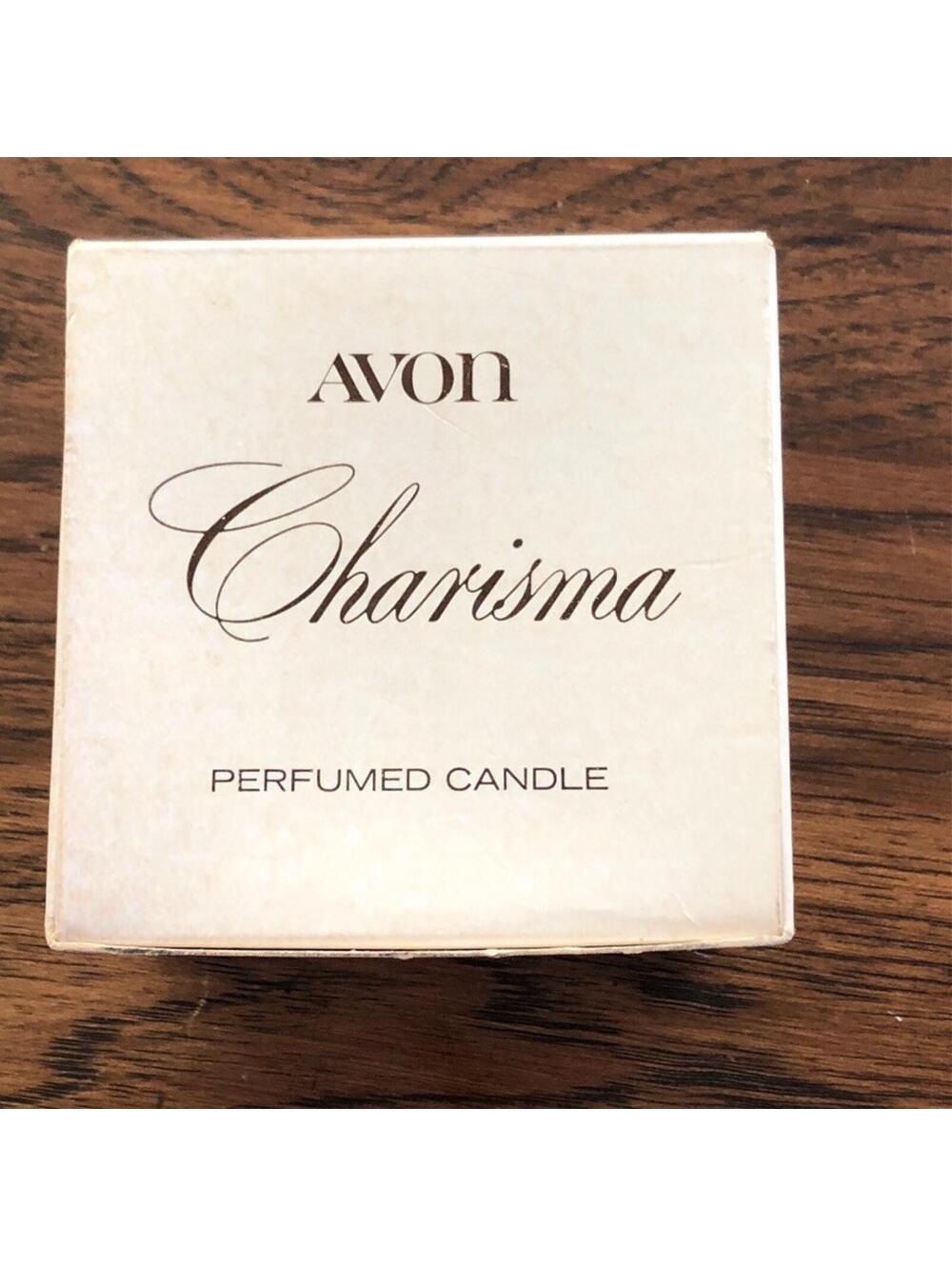 Vintage Avon Charisma Perfumed Candle With Original Box New 2"